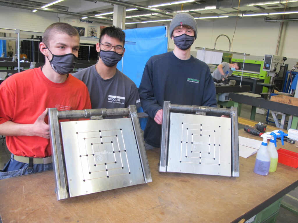 Zwischenprüfung 2021 Metallbauer EFZ Metaltec Aargau