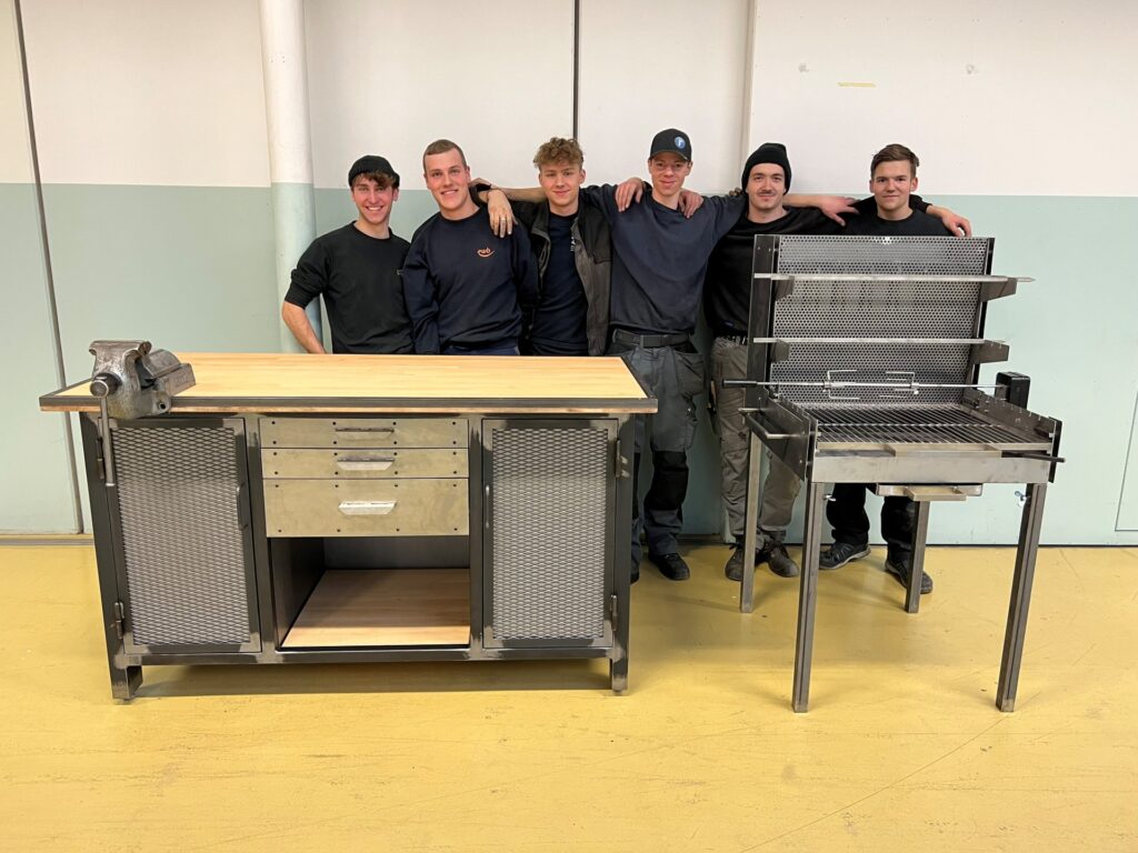 Erfolgreiche Projektarbeit für Berner Metallbau-Lernende