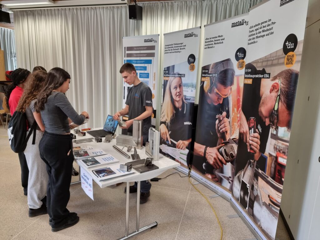 Metall+du an der Buchser Berufsschau 2024
